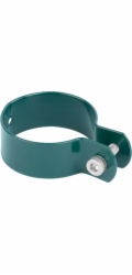 Svorka Strend Pro, METALTEC FA005, 48 mm, zelená, pro kulatý sloupek, RAL6005