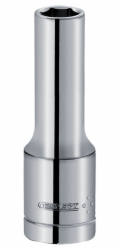 Hlavice Expert E113751T, 4 mm, prodloužená, 1/4"