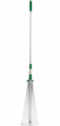 Strend Pro R116-65 hrábě na listí, 15 lopatek, ventilátor, 680 g, teleskopické, kovová násada