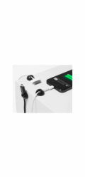 BlueLounge Mini držáky kabelů CableDrop 6 ks, černé