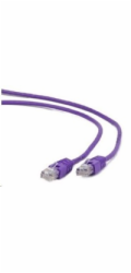 GEMBIRD kabel patchcord CAT6 stíněný FTP 0,5m, fialový