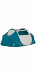 Coleman Pop Up-Zelt Galiano 4 (blau/hellgrau, Sekundenzelt)