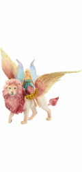 Schleich bayala            70714 Elfe auf geflügeltem Löwe