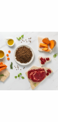 VETEXPERT Raw Paleo Ultra Mini Puppy Beef - suché krmivo pro štěňata malých plemen - 8 kg