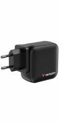 Verbatim Mini GaN Charger 100W 3xUSB-C PD, 1xUSB-A QC 3.0 32231