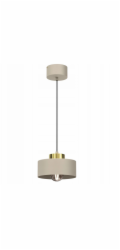 Luminex Marti 9930 nástěnná bodová lampa 1x15W E27 bílá/zlatá