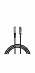 VERBATIM Kabel USB4 Sync & Charge, 240W, s displejem, 120cm