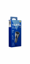 Varta Car Charger 45 Watt Output 1xUSB A / 1xUSB-C PD 57933101111