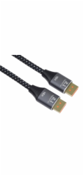 Kabel DisplayPort 2.1, 16K@60Hz, kovové a zlacené konektory, 1m