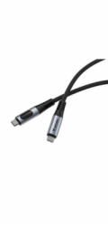 VERBATIM Kabel USB-C Sync & Charge, 100W, s displejem, 120cm