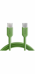 Puro Kabel ICON USB-C - USB-C 1,5 m - zelený