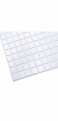 PVC obklad na stěnu 6531, Mosaic White, 955x480 mm