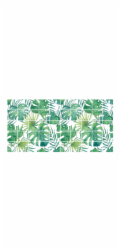 PVC obklad stěny 26182, Monstera, 964x484 mm