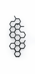 Vodní sušák ručníků Terma Hex 122X48