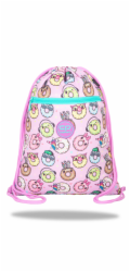 Sportovní taška CoolPack Happy Donuts, modrá/růžová