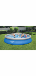 Bestway Bestway 57313 Fast Set expanzní bazén s filtračním čerpadlem Šedá 4,57mx 84cm