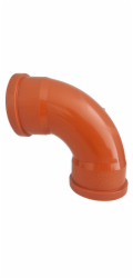 Magnaplast dvoucestné koleno pro venkovní odvodnění, O 110 mm, 87°