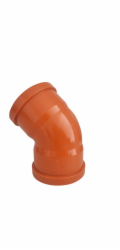 Magnaplast dvoucestné koleno pro venkovní odvodnění, O 110 mm, 45°