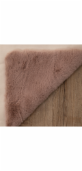 KOŽÍŠINA Z KRÁLÍKA 80X150 800GSM RŮŽOVÁ