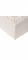 PROSTĚRADLO PRUŽNÁ POLYBAVLNA 90X200+25 PÍSK