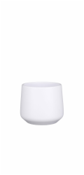 Hrnec Mica Amber 1087663, keramika, H 17 cm, bílý