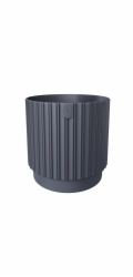 Hrnec Form Plast Mika Cyli Petit, V 13,8 cm, antracit