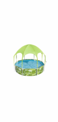 BESTWAY Bazén s rámem 56432, O244×51 cm, 1688 l