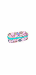 COOLPACK Penál Happy Donuts, modro/růžový