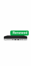HP RENEW | Třída A | Stolní mini počítač ProDesk 600 G4 | Intel Core i3 | i3-8100T | 8 GB | SSD | 128 GB | Grafika Intel UHD 630 |