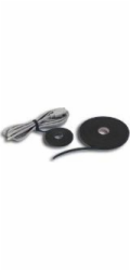 Alantec PK025CZA cable tie mount Black Velcro 1 pc(s)