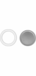 Bialetti Ersatzset 6 Tassen Alu 3 Dichtungen 1 Filter