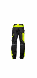 Pracovní kalhoty Ardon, černo/žluté, polyester, velikost XL