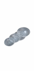 Talíř pod hrnce Uniplastex UPOO16, transparentní, 16 cm