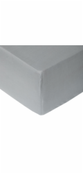 PROSTĚRADLO PRUŽNÁ POLYBAVLNA 90X200+25 ŠEDÝ