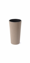 Hrnec Lamela Lilia 879-85, plast, O 29,5 cm, obj Hnědý