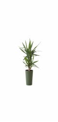 Hrnec Lamela Lilia 876-42, plast, O 29,5 cm, zelený