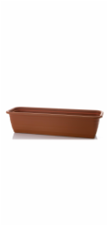 Hrnec Lamela 500-31, plast, O 50 x 18 cm, hnědý