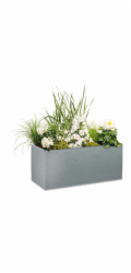 Hrnec Scheurich Stony Grey, plast, O 59x25cm, šedý