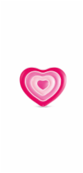 Nafukovací plážová matrace Heart 155 x 135 cm INTEX 58727