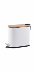 Popelnice Domoletti T-T2105MB, bílá, 5l
