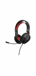 Drátový herní headset Corsair HS35 v2, černo/červený