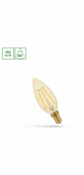 ŽÁROVKA LED E14 B35 4,9W 490LM 2400K