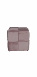Pouf HS-NP04-2 RŮŽOVÝ 45X45X45CM