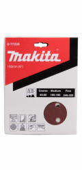 Sada kulatého brusného papíru Makita 150mm 20 ks