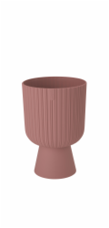Květináč Forma Plast KELI MIKA, O 17,8 cm, hnědá
