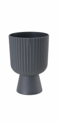 Květináč Forma Plast KELI MIKA, O 13,7 cm, antracit