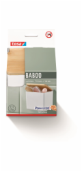 SPRCHOVÝ ZÁVĚSNÝ KOŠÍK TESA BABOO 40521 S BÍLÁ