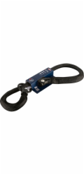 Zámek ABUS 1806/110 black INFINITY LOOP - černá
