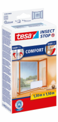 Tesa Fliegengitter Fenster 1,3x1,5m weiß 55388