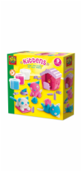 Modelovací sada s nářadím SES Creative Kittens 00506
